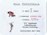 A.Świerzowska II m.pn.kulą (1)
